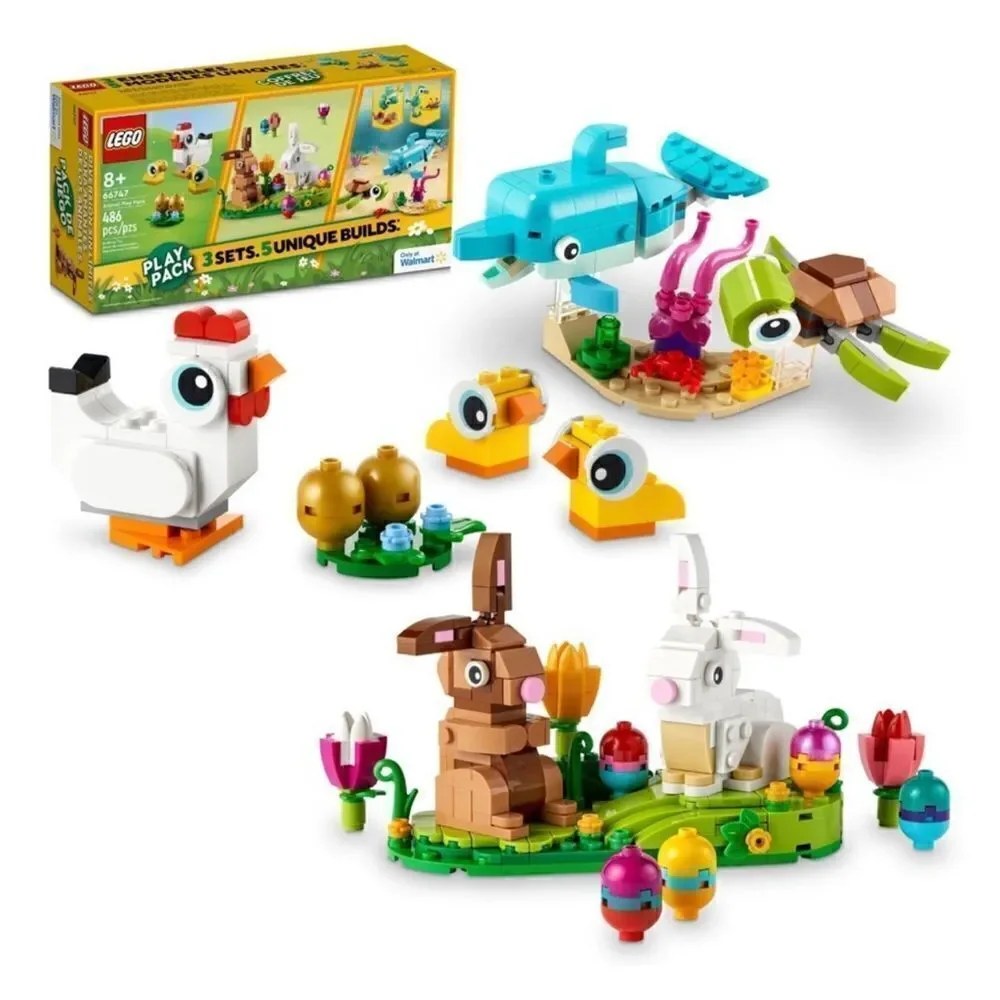LEGO 66747 Limited Edition Animal Play Pack 66747 (486 pieces) 5 builds